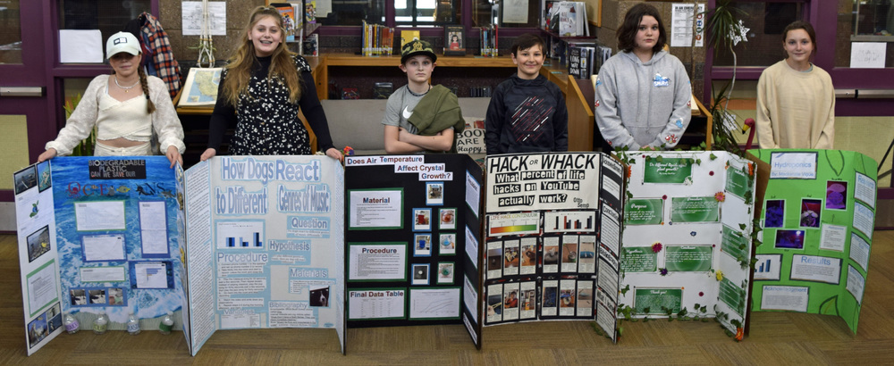 7th Grade Science Fair Winners
