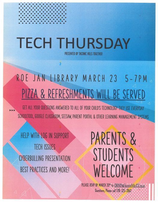 Tech Thursday Flyer