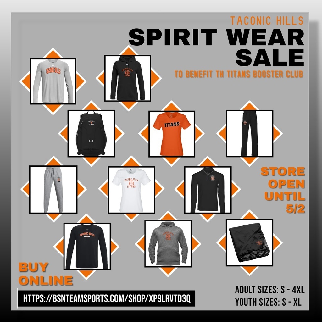 Spirit Wear Sale Flyer